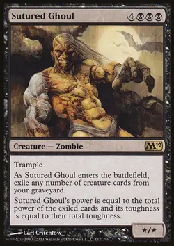 Sutured Ghoul - Magic 2012 | MTG Card - Image 3