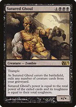 Sutured Ghoul - Magic 2012 | MTG Card - Image 4