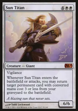 Sun Titan - Magic Player Rewards 2010 | MTG Card - Image 3