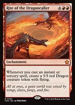 Rite of the Dragoncaller - Foundations | MTG Card - Image 4