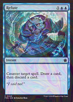 Foil Refute - Foundations | MTG Card - Image 4