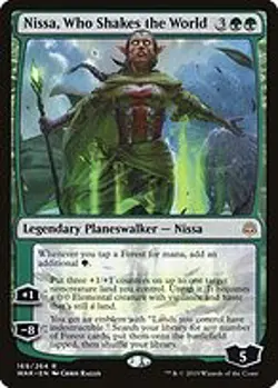 Nissa, Who Shakes the World - War of the Spark | MTG Card - Image 4