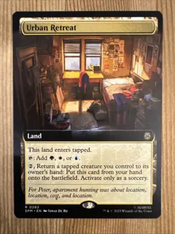 Urban Retreat SPM NM MTG Extended Art - Image 1