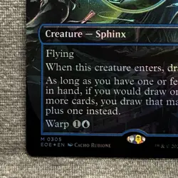 Quantum Riddler (Foil) - Edge of Eternities (EOE) #305 Borderless NM MTG - Image 4