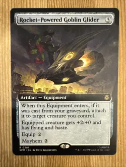 MTG - Rocket-Powered Goblin Glider - Extended - SPM 281 - NON Foil - NM - Image 1