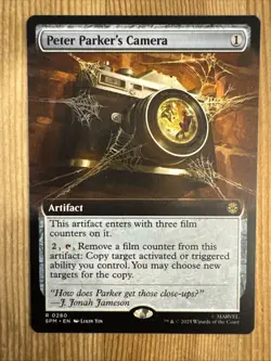 MTG - Peter Parker's Camera - Extended - SPM 280 - Non Foil - NM - Image 1