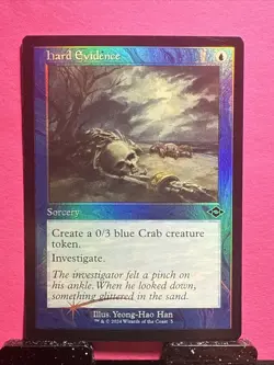 Hard Evidence Foil (Retro Frame) Modern Horizons 2 Magic Gathering MTG MH2 - Image 1