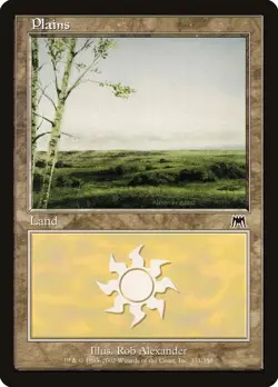 MTG Magic the Gathering Plains (331/350) Onslaught - Image 1