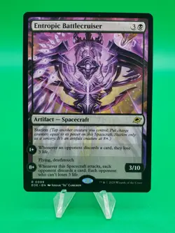 Entropic Battlecruiser NM Regular MTG Edge of Eternities Magic PACK FRESH - Image 1