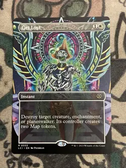 MTG Get Lost (Borderless) The Lost Caverns of Ixalan 0333 Regular Rare - Image 1