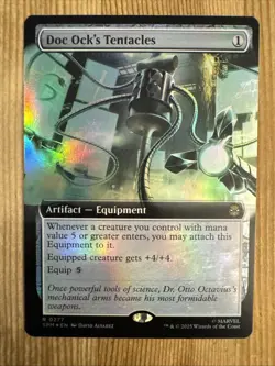 MTG - Doc Ock's Tentacles - Extended - SPM 277 - Foil - NM - Image 1