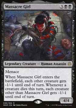 Massacre Girl - War of the Spark | MTG Card - Image 3