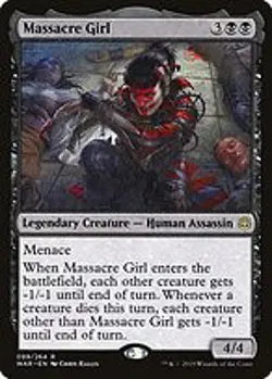 Massacre Girl - War of the Spark | MTG Card - Image 4