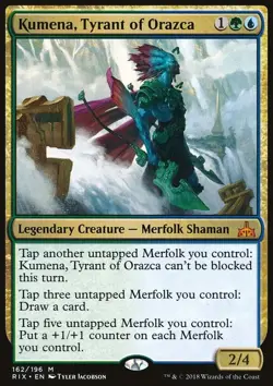 Kumena, Tyrant of Orazca - Rivals of Ixalan | MTG Card - Image 3