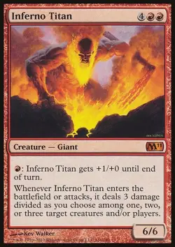 Inferno Titan - Magic 2011 | MTG Card - Image 3