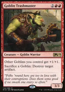Goblin Trashmaster - Core Set 2019 | MTG Card - Image 3