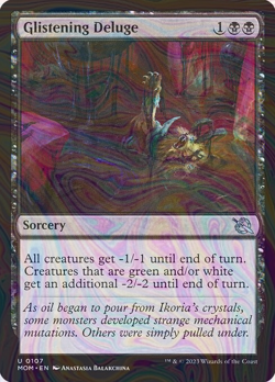 Foil Glistening Deluge - March of the Machine | MTG Card - Image 1
