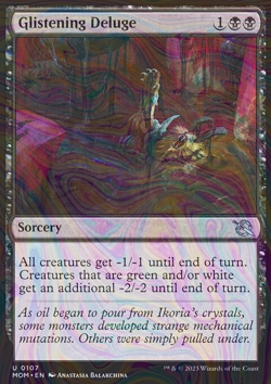 Foil Glistening Deluge - March of the Machine | MTG Card - Image 3