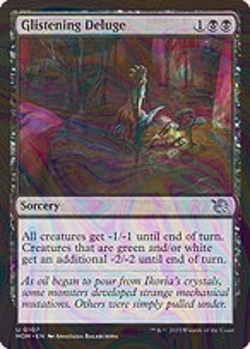 Foil Glistening Deluge - March of the Machine | MTG Card - Image 4