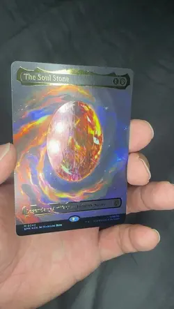 MTG The Soul Stone (Borderless) Marvel's Spider-Man Infinity Foil - Image 2