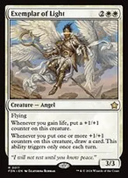Exemplar of Light - Foundations | MTG Card - Image 4