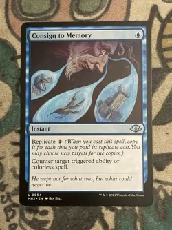 MTG Consign to Memory Modern Horizons 3 MH3 0054 Regular Uncommon - Image 1