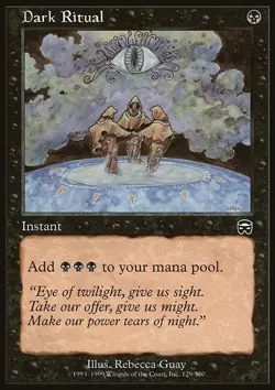 Dark Ritual - Mercadian Masques | MTG Card - Image 3