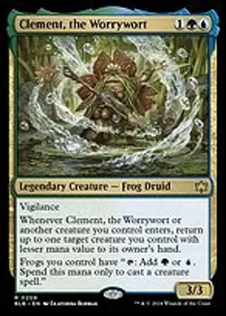 Clement, the Worrywort - Bloomburrow | MTG Card - Image 4