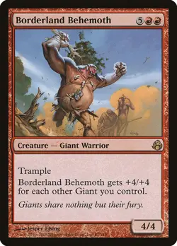 Borderland Behemoth - Morningtide | MTG Card - Image 1