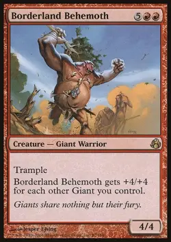 Borderland Behemoth - Morningtide | MTG Card - Image 3