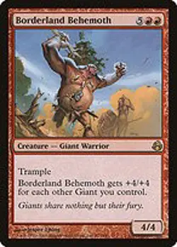 Borderland Behemoth - Morningtide | MTG Card - Image 4