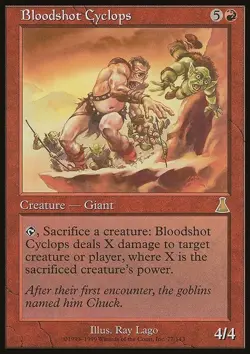 Bloodshot Cyclops - Urza's Destiny | MTG Card - Image 3