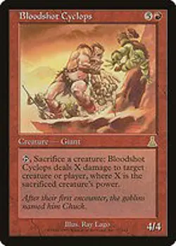 Bloodshot Cyclops - Urza's Destiny | MTG Card - Image 4