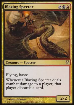 Blazing Specter - Duel Decks: Ajani vs. Nicol Bolas | MTG Card - Image 3