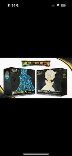 Pokemon Center Mega Evolution Gardevoir & Lucario ETB Bundle (2 ETBs total) - Image 1