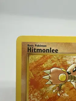 Pokemon TCG Hitmonlee 22/62 Fossil Regular Rare LP - Image 2
