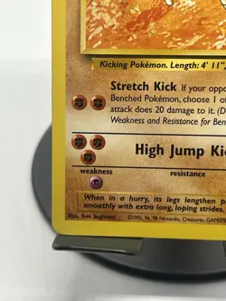 Pokemon TCG Hitmonlee 22/62 Fossil Regular Rare LP - Image 5