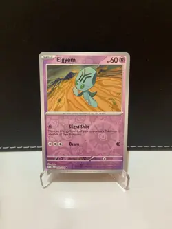 Elgyem S&V: Black Bolt 040/086 Reverse Holo Pokemon TCG - Image 1
