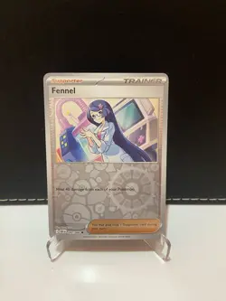 Fennel S&V: Black Bolt 82/86 Reverse Holo Pokemon TCG - Image 1