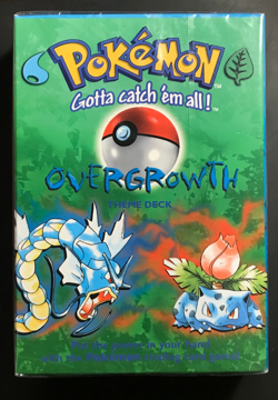 1999 Pokemon Base Set Overgrowth Theme Deck Vintage WOTC FACTORY SEALED - Image 1