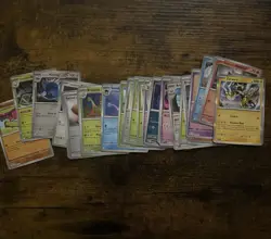 Pokemon TCG Bulk Lot of 100+ Cards NM condition 25+ Holos - Image 1