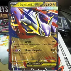 Pokemon Mega Latias ex 100/132 Double Rare Mega Evolution English - Image 1