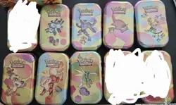 Pokemon TCG Scarlet & Violet 151 Mini Tins-7 Tins Display box- See Description 820650863066 - Image 2