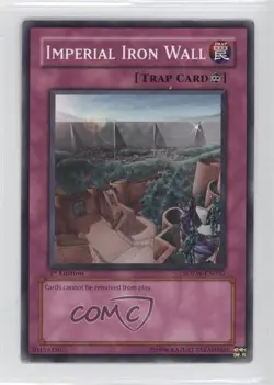 Imperial Iron Wall 1st Ed. YuGiOh Zombie World Structure Deck #SDZW-EN032 READ - Image 1