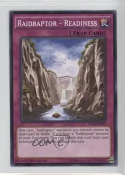 Raidraptor - Readiness 1st Ed. YuGiOh The Secrets of Eternity #SECE-EN070 - Image 1