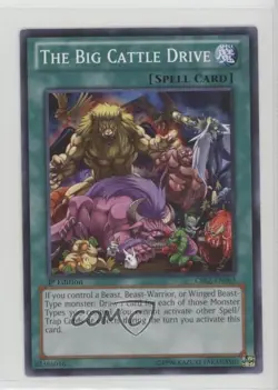 The Big Cattle Drive 1st Ed. YuGiOh Cosmo Blazer #CBLZ-EN063 - Image 1
