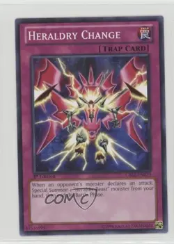 Heraldry Change 1st Ed. YuGiOh Cosmo Blazer #CBLZ-EN070 - Image 1
