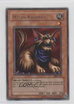 Milus Radiant (R) Unlimited YuGiOh Metal aiders #MRD-110 2002 - Image 1
