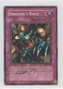 Dragon's Rage 1st Ed. YuGiOh Roar Structure Deck #SD1-EN024 2005 READ - Image 1