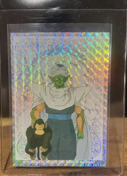 1998 Dragon Ball Z card G-7 Piccolo Silver prizm - Image 1